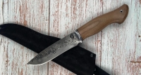 Нож Амур 9ХС, рукоять орех (распродажа)