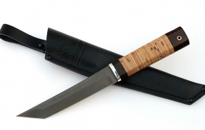 Нож Тантуха сталь Х12МФ, рукоять береста Нож Тантуха сталь Х12МФ, рукоять береста