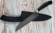 Нож Шеф №11 Х12МФ рукоять черный акрил (распродажа)