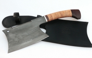 Тяпка №3 сталь У8А рукоять береста