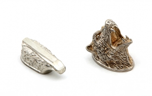 Комплект литье № 33 для ножа: гарда и навершие