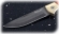 Нож Лиса, складной, сталь булат, рукоять накладки карельская береза стабилизированная янтарь