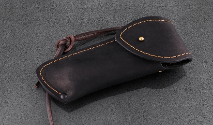 Складной нож Носорог, сталь Х12МФ, рукоять накладки микарта белая Складной нож Носорог, сталь Х12МФ, рукоять накладки микарта белая