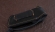 Нож Носорог, сталь Х12МФ, складной, рукоять накладки черный граб