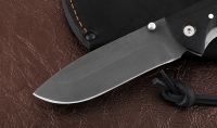 Нож Носорог, сталь Х12МФ, складной, рукоять накладки черный граб - Нож Носорог, сталь Х12МФ, складной, рукоять накладки черный граб
