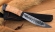 Нож Якут-2 большой сталь Х12МФ кованый дол рукоять береста