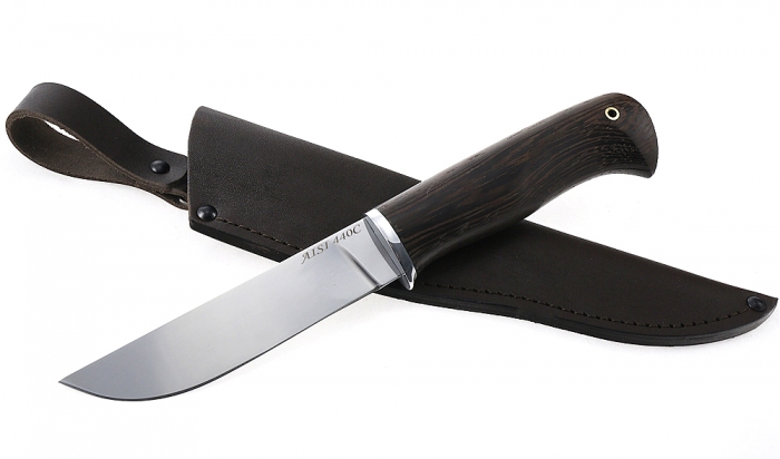 Нож Лось сталь AISI 440C, рукоять венге
