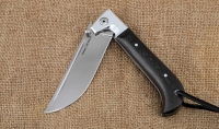 Нож складной Пчак сталь S390 накладки карбон - Нож складной Пчак сталь S390 накладки карбон