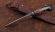 Нож Гриф -2 Х12МФ рукоять карбон венге черный граб