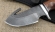 Нож Шкуросъемный-4 сталь дамаск рукоять палисандр