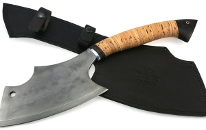 Тяпка №4 сталь У8А рукоять береста