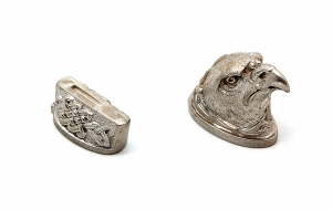 Комплект литье № 36 для ножа: гарда и навершие