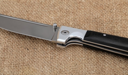 Нож складной Пчак сталь Elmax накладки карбон Нож складной Пчак сталь Elmax накладки карбон