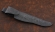 Нож Ангара Х12МФ рукоять карбон венге черный граб