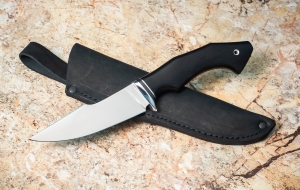 Нож Хантер сталь 95х18 рукоять черный граб