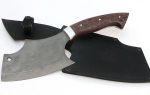 Тяпка №4 цельнометаллическая: сталь У8А, рукоять венге