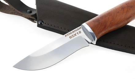 Нож Нерка сталь 95х18, рукоять бубинга