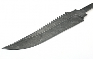 Клинок Рыболов-5, сталь дамаск