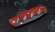 Складной нож Носорог, сталь Х12МФ, рукоять накладки акрил красный