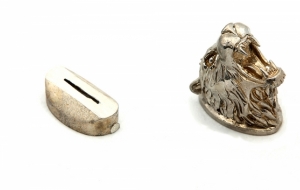 Комплект литье № 50 для ножа: гарда и навершие