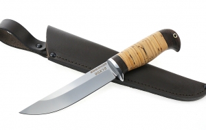 Нож Охотник сталь 95х18, рукоять береста Нож Охотник сталь 95х18, рукоять береста