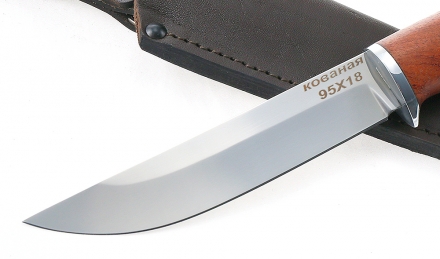 Нож Охотник сталь 95х18, рукоять бубинга Нож Охотник сталь 95х18, рукоять бубинга