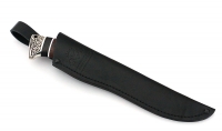 Нож Русак сталь ELMAX, рукоять венге-черный граб,мельхиор - IMG_4681.jpg