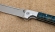 Нож складной Пчак сталь М390 накладки карельская береза синяя