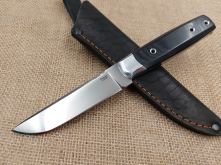 Нож №38 Х12МФ цельнометаллический рукоять G10  (распродажа)