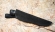 Нож Комар сталь Elmax рукоять черный граб и стабилизированная карельская береза коричневая 