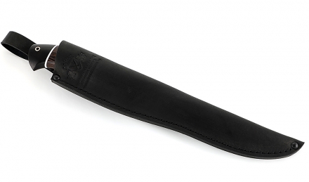 Нож Филейка средняя сталь Х12МФ, рукоять венге + черный граб Нож Филейка средняя сталь Х12МФ, рукоять венге + черный граб