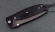 Нож Зубр складной, сталь Х12МФ, рукоять накладки черный граб