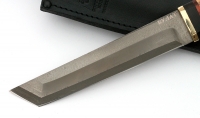 Нож Тантуха-3 сталь булат, рукоять черный граб-карельская береза 1 - IMG_4670.jpg
