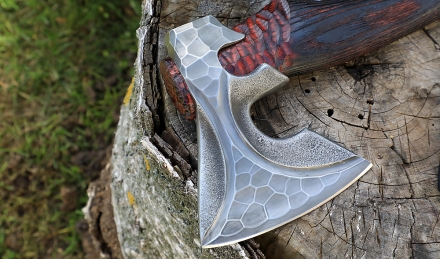 Топор литой камень-долы ясень брашированный (NEW) Топор литой камень-долы ясень брашированный (NEW)