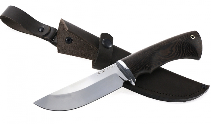 Нож Универсал сталь AISI 440C, рукоять венге