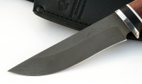 Нож Зяблик сталь Х12МФ, рукоять бубинга-черный граб - _MG_3681wm.jpg