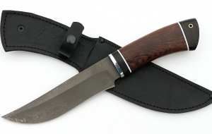 Нож Катран сталь Х12МФ, рукоять венге-черный граб Нож Катран сталь Х12МФ, рукоять венге-черный граб
