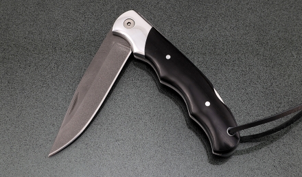 Нож складной Белка Х12МФ черный граб дюраль Нож складной Белка Х12МФ черный граб дюраль