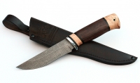 Нож Зяблик сталь ХВ-5, рукоять венге-карельская береза