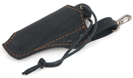 Складной нож Стриж, сталь дамаск, рукоять накладки черный граб