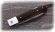 Нож Стриж, складной, сталь Х12МФ, рукоять накладки коричневый граб