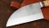 Нож Сербский сталь 95Х18 (следы ковки), рукоять береста