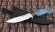 Нож Фокс Sandvik рукоять ясень стабилизированный синий акрил