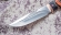 Нож Бурлак сталь S390 рукоять мокумэ-ганэ,кость мамонта и железное дерево 1