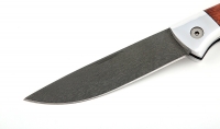Нож Лиса, складной, сталь Х12МФ, рукоять накладки бубинга - Нож Лиса, складной, сталь Х12МФ, рукоять накладки бубинга