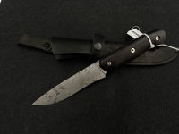 Нож №38 D2 цельнометаллический рукоять черный граб (распродажа)