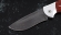Нож Ястреб, складной, сталь Х12МФ, рукоять накладки акрил красный с дюралью