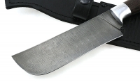Нож Узбекский цельнометаллический средний сталь дамаск, рукоять венге - Нож Узбекский цельнометаллический средний сталь дамаск, рукоять венге