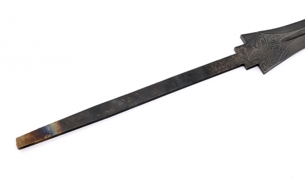 Клинок Пламя, сталь дамаск