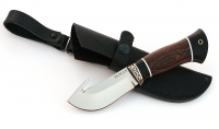 Нож Еж сталь ELMAX, рукоять венге-черный граб,мельхиор - IMG_5000.jpg